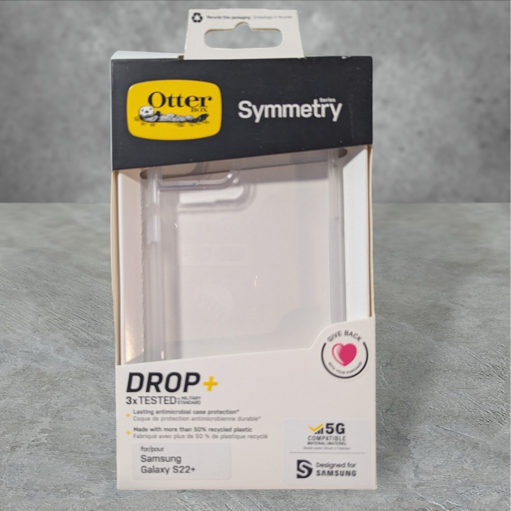 Y2. OtterBox Symmetry Series Case for Samsung Galaxy S22+ Plus Clear